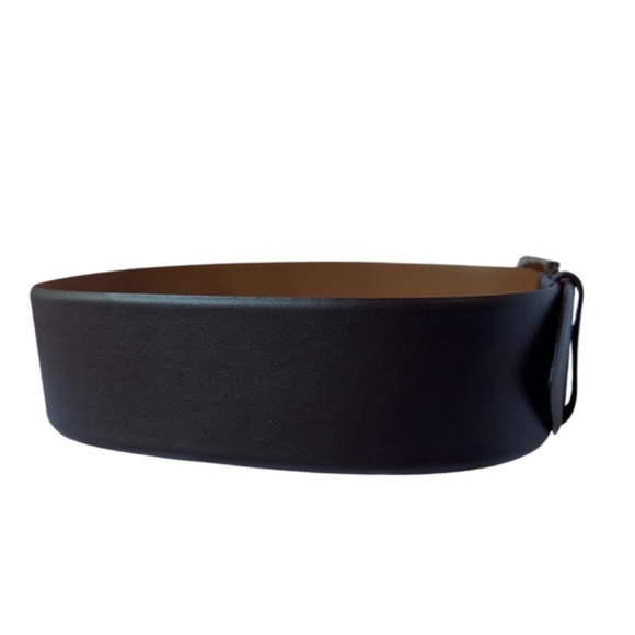 Genuine CIRCA Burgundy Nappa Leather Women\'s Belt Made in USA Small main image 4